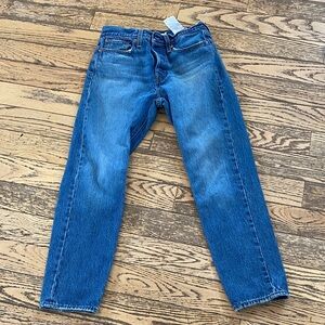 Levi's Women's wedgie Jeans, blue, 27